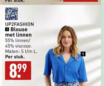 ALDI UP2FASHION Broek met linnen aanbieding