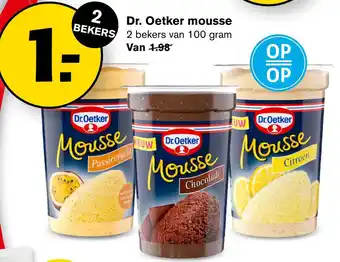 Hoogvliet Dr. oetker mousse aanbieding