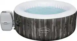 Intratuin Bestway opblaasbare jacuzzi lay-z-spa bahama rond bruin d 180 h 66 cm aanbieding