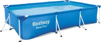 Intratuin Bestway frame zwembad passaat rechthoek 300 x 201 x 66 aanbieding