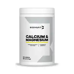 Body & Fit Calcium & magnesium (180 tabletten) aanbieding