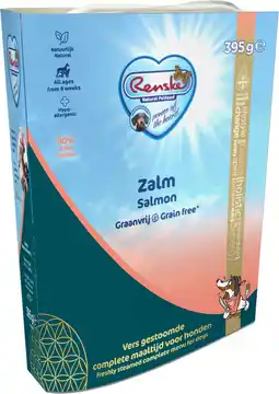 Intratuin Renske hondenvoer vers zalm adult 395 g aanbieding