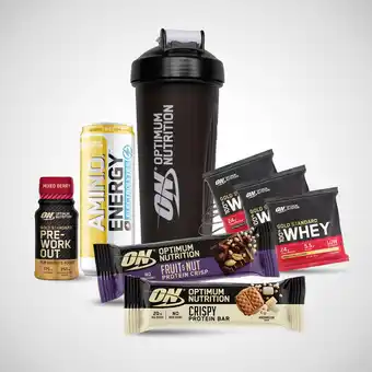 Body & Fit Optimum nutrition exercise nutrition starter kit aanbieding