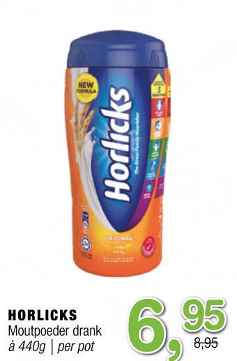 Amazing Oriëntal Horlicks moutpoeder drank aanbieding