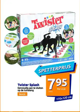 Action Twister splash aanbieding