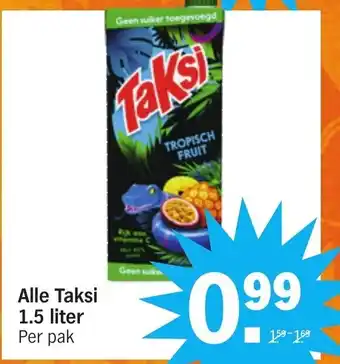 Albert Heijn Alle Taksi 1.5 liter aanbieding