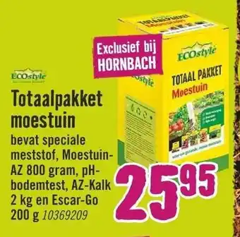 Hornbach ECOstyle Totalpakket Moestuin aanbieding