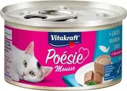 Intratuin Vitakraft kattenvoer mousse poésie zalm 85 g aanbieding