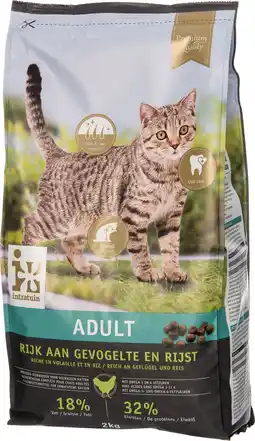 Intratuin Intratuin premium kattenvoer adult 2 kg aanbieding