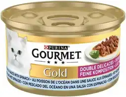 Intratuin Gourmet gold kattenvoer zeevis 85 gram aanbieding