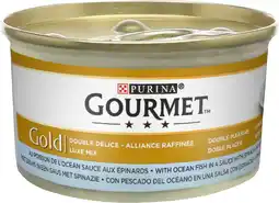 Intratuin Gourmet gold kattenvoer zeevis 85 gram aanbieding