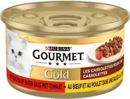 Intratuin Gourmet gold cassolettes met rund 85 gram aanbieding