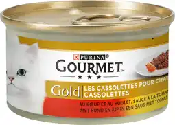 Intratuin Gourmet gold cassolettes met rund 85 gram aanbieding