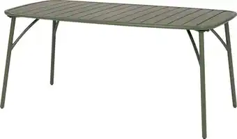 Intratuin Intratuin eettafel olle groen 162,8 x 90 x 73 cm aanbieding