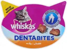 Intratuin Whiskas kattensnack dentabites kip 50 g aanbieding