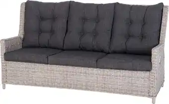 Intratuin Intratuin verstelbare 3-zits loungebank sanur wicker bruin aanbieding