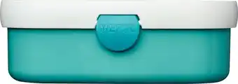 Intratuin Mepal broodtrommel campus turquoise 17,8 x 13,2 x 6,1 cm aanbieding