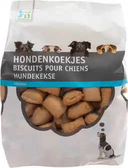 Intratuin Intratuin hondenkoekjes hopjes 500 g aanbieding