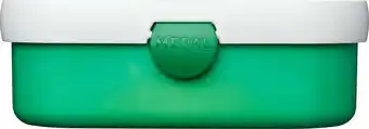 Intratuin Mepal broodtrommel campus groen 17,8 x 13,2 x 6,1 cm aanbieding