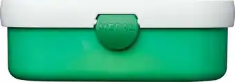 Intratuin Mepal broodtrommel campus groen 17,8 x 13,2 x 6,1 cm aanbieding