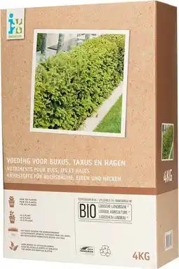 Intratuin Intratuin buxus en taxusvoeding bio 4 kg aanbieding