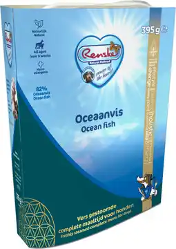 Intratuin Renske hondenvoer vers oceaanvis adult 395 g aanbieding