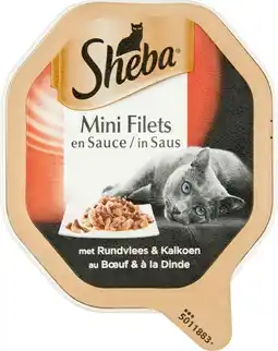 Intratuin Sheba selection alu saus rund&kalkoen 85 g aanbieding