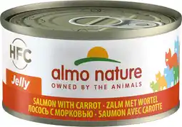 Intratuin Almo nature hfc gelei zalm met wortel 70 g aanbieding