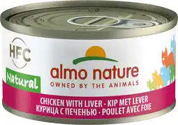 Intratuin Almo nature hfc kip met lever 70 g aanbieding