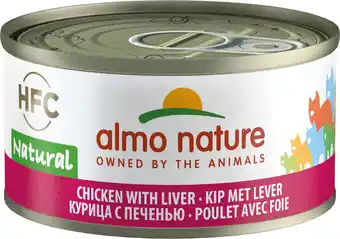 Intratuin Almo nature hfc kip met lever 70 g aanbieding