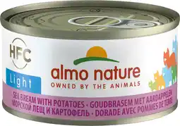 Intratuin Almo nature hfc light zeebrasem met aardappelen 70 g aanbieding