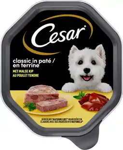 Intratuin Cesar classic kip pate alu kuipje 150 g aanbieding