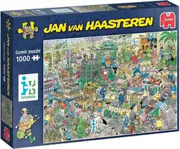 Intratuin Jumbo puzzel jan van haasteren intratuin tuincentrum 68 x 49 cm 1000 stukjes aanbieding