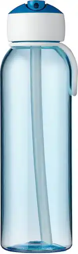 Intratuin Mepal waterfles campus flip-up blauw 0,5 l aanbieding