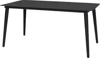 Intratuin Intratuin eettafel lies zwart 160 x 90 x 73 cm aanbieding