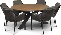 Intratuin Tierra outdoor 6-zits diningset omnigo met liv aanbieding