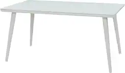 Intratuin Intratuin eettafel cas wit 152 x 90 x 74,5 cm aanbieding