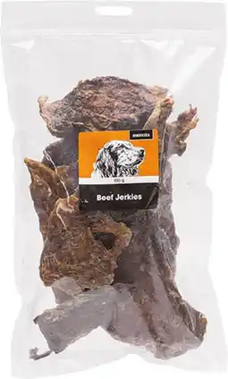 Intratuin Beeztees hondensnack jerkies rund 350 g aanbieding