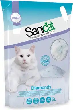 Intratuin Sanicat diamonds silica 5l aanbieding