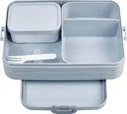 Intratuin Mepal bento lunchbox take a break l grijs 25,5 x 17 x 6,5 cm aanbieding