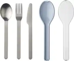 Intratuin Mepal bestekset ellipse grijs 3-delig aanbieding