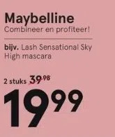 Etos Maybelline aanbieding