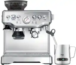 MediaMarkt Sage the barista express stainless steel aanbieding