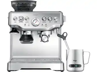 MediaMarkt Sage the barista express stainless steel aanbieding