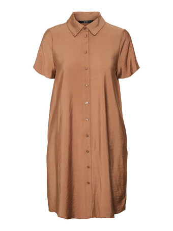 V&D Vero moda vmanea ss abk shirtdress wvn aanbieding