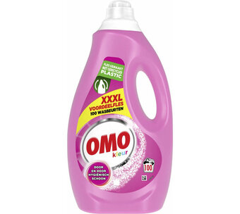 Voordeeldrogisterij Omo vloeibaar wasmiddel kleur - 100 wasbeurten aanbieding