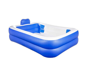 Voordeeldrogisterij Premium familiezwembad met hoofdsteun - 200 x 150 x 50 cm aanbieding