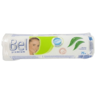 Voordeeldrogisterij Bel wattenschijfjes - premium 75 stuks aanbieding
