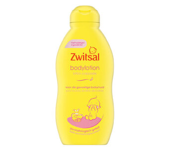 Voordeeldrogisterij Zwitsal bodylotion extra verzorgend en zacht - 200 ml aanbieding