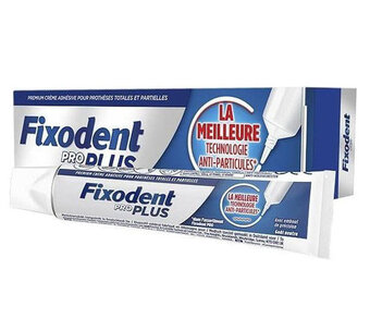 Voordeeldrogisterij Fixodent kleefpasta pro plus anti voedselresten - 40 gr aanbieding